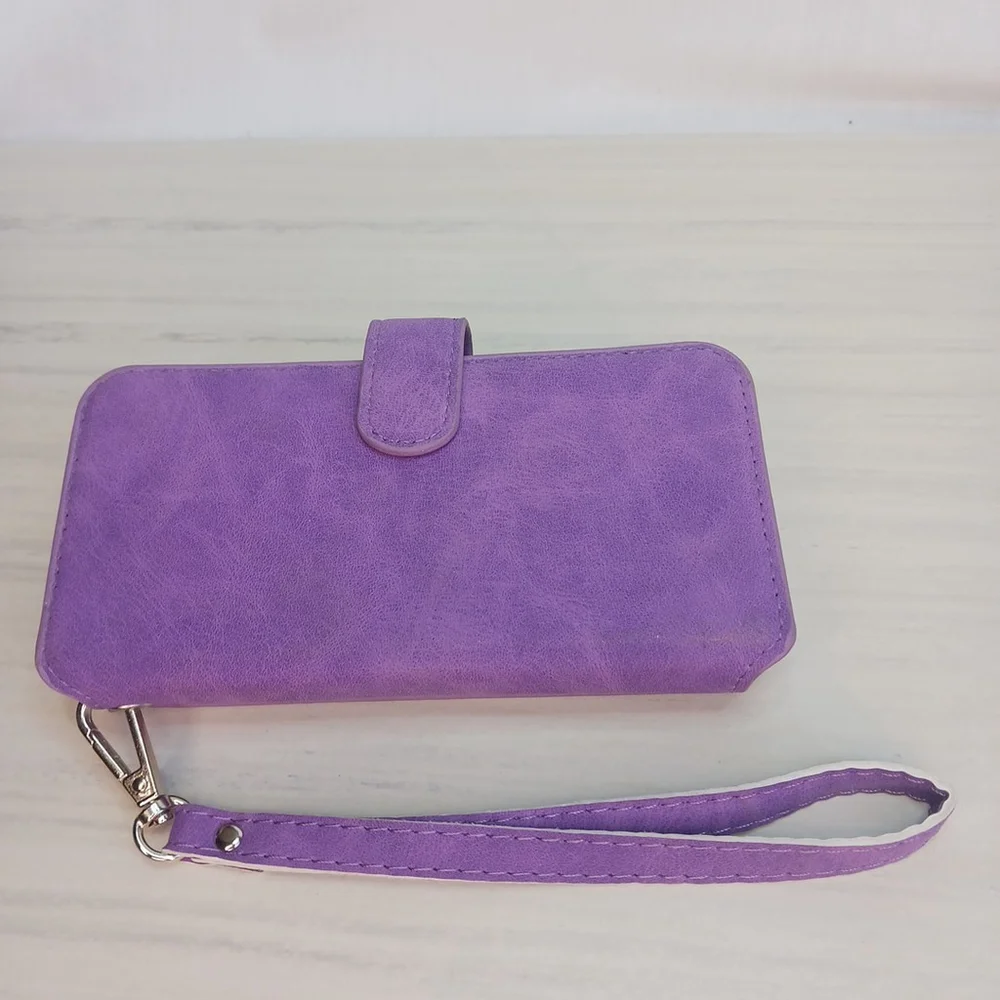 Modos Logicos Detachable Phone Wallet Magnet Violet Purple